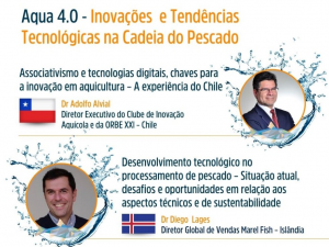 Painel  Aqua 4.0 - Inova&ccedil;&otilde;es e Tend&ecirc;ncias Tecnol&oacute;gicas na Cadeia do Pescado