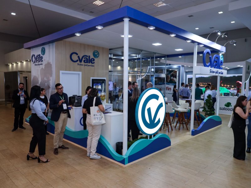 CVale Alimentos destaca qualidade e tecnologia na produ&ccedil;&atilde;o de pescados no IFC Brasil